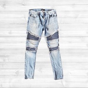 PACSUN Los Angeles Stacked Skinny Jeans 34x32